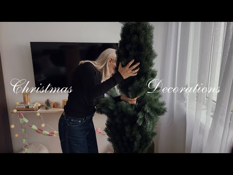 VLOG прикрашаю дім до Нового року, встановлюю штучну ялинку, знахідки в Аврорі,покупки з Jysk/Sinsay