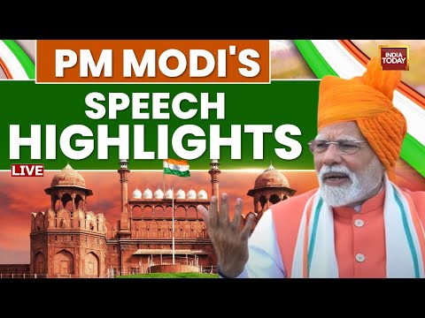 PM Modi Independence Day Speech: PM Modi's Speech Highlights | Independence Day 2025 | India Today