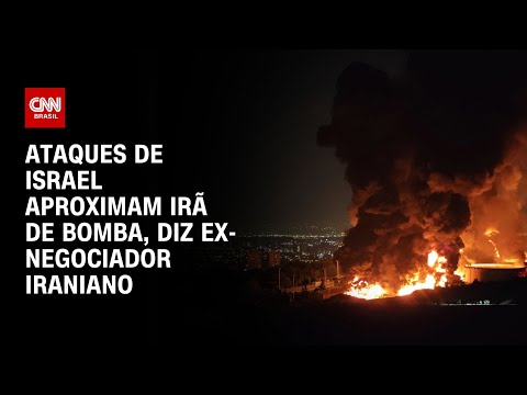 ​Ataques de Israel aproximam Irã de bomba, diz ex-negociador nuclear iraniano à CNN | CNN NOVO DIA