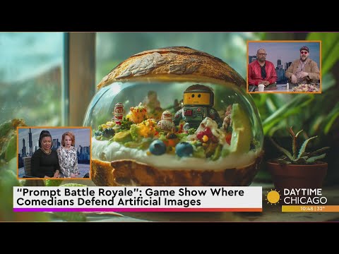 “Prompt Battle Royale”: Game Show Where Comedians Defend Artificial Images