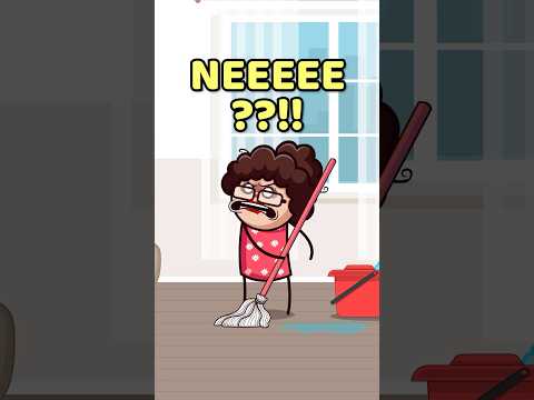 Annemin Temizlik Yaparken Siniri