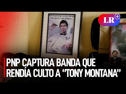 PNP CAPTURA BANDA criminal que rendía CULTO a TONY MONTANA | #LR
