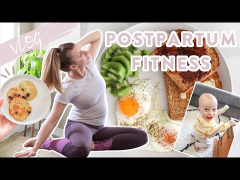 DAY IN THE LIFE | My Postpartum Fitness Journey + Setting Goals!