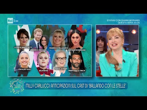Milly Carlucci, news sul cast di "Ballando con le stelle" - Da Noi... a ruota libera 02/06/2024