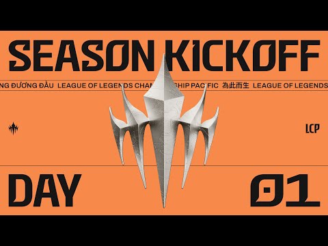 League of Legends Championship Pacific 2025 Season Kickoff Day 1