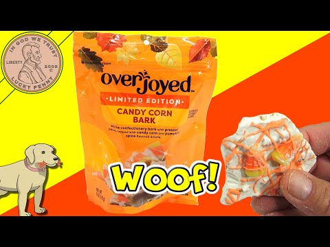 Over Joyed Limited Edition Candy Corn Bark With Pretzel Bits