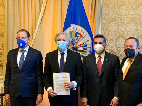 La coalición Va por México denuncia violencia política ante la OEA.