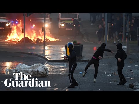 Petrol bombs and fireworks launched at police during Ballymena rioting