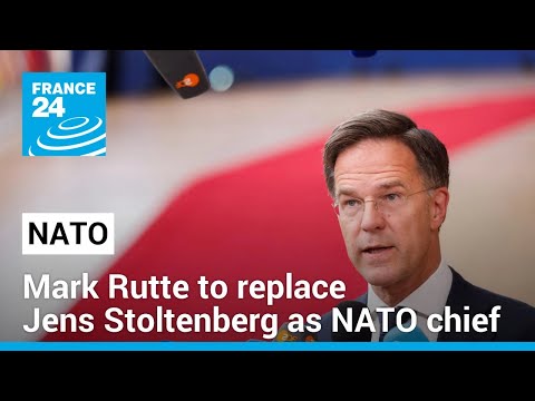 Former Dutch Prime Minister Mark Rutte to replace Jens Stoltenberg at the head of NATO • FRANCE 24
