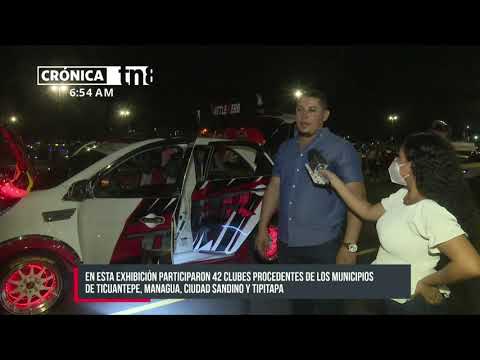 Realizan primera exhibición de autos modificados 2021 - Nicaragua