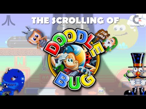 Thumbnail of the video The scrolling of Doodle Bug on the Atari ST - by Rob Brooks