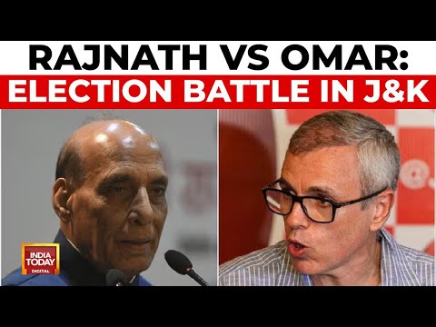 Election Heat: Rajnath Singh's War Of Words With Omar Abdullah | India Today