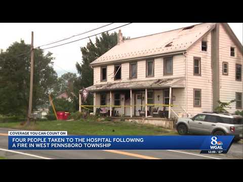 <strong>Four</strong> hospitalized after Cumberland County duplex fire