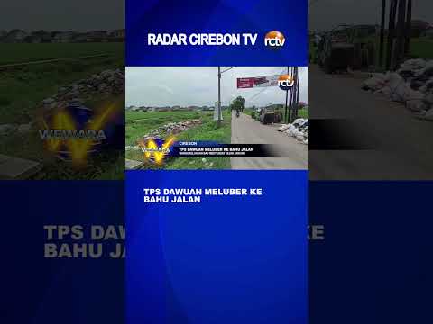 TPS Dawuan Meluber ke Bahu Jalan