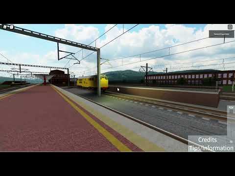 Network Rail class 33 starts up and leaves rugby station (roblox)