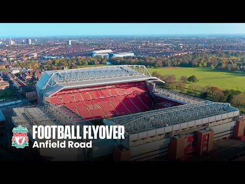 ANFIELD from the SKY: What is around Liverpool's stadium? | Football Flyover