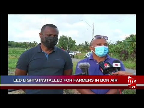 LED Lights Installed For Farmers In Bon Air