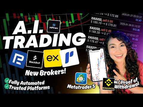 NEW BROKERS: Exness & More! AIFinex Update + My 3rd Withdrawal | AI Trading Set-up: MetaTrader 5