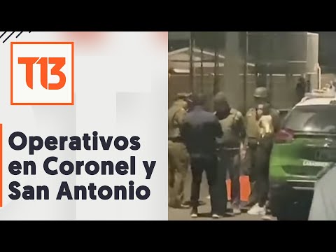 Operativos en Coronel y San Antonio: Carabineros estarían amparados en Ley Naín-Retamal