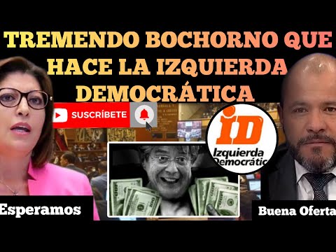TREMENDO BOCHORNO QUE PASA LA IZQUIERDA DEMOCRÁTICA POR SUS ASAMBLEÍSTAS VENDIDOS NOTICIAS RFE TV