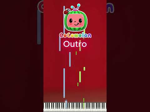 Cocomelon Outro Song - Piano