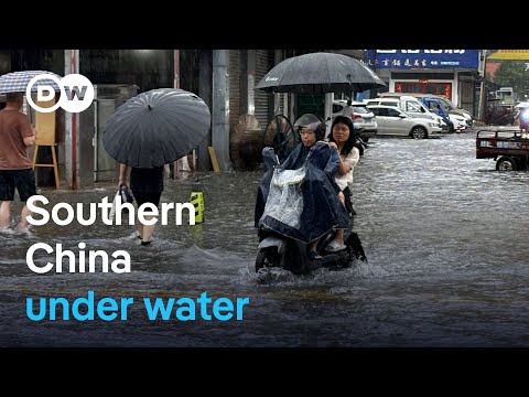 Dozens dead in China floods with more heavy rain expected | DW News