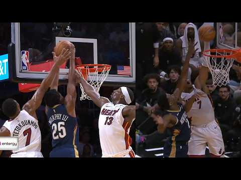 Trey Murphy III blows by Giannis for dunk on him & Bam then Giannis dunks on Missi π³