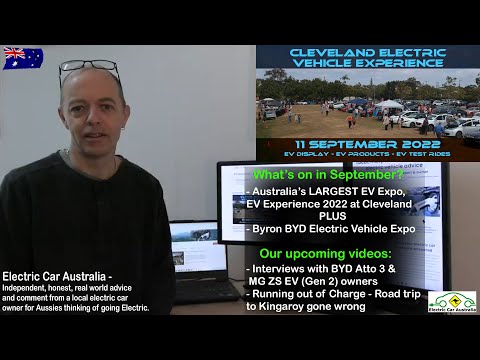 EV Events near Brisbane | Upcoming BYD Atto 3 & Gen 2 MG ZS EV Aust Interviews | Subscriber Thankyou