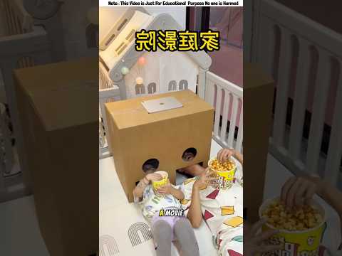 Mina Built a cinema Hall😱 #shorts #funny