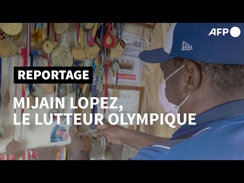 JO de Tokyo: sur les traces du lutteur cubain Mijain Lopez, le petit costaud | AFP