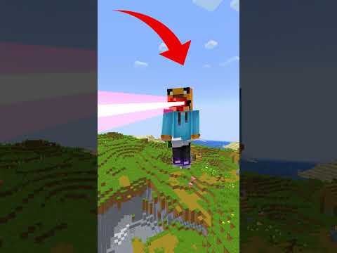 ESTE MOD TE DA SUPERPODERES en MINECRAFT 🦸🏼 #minecraft #shorts
