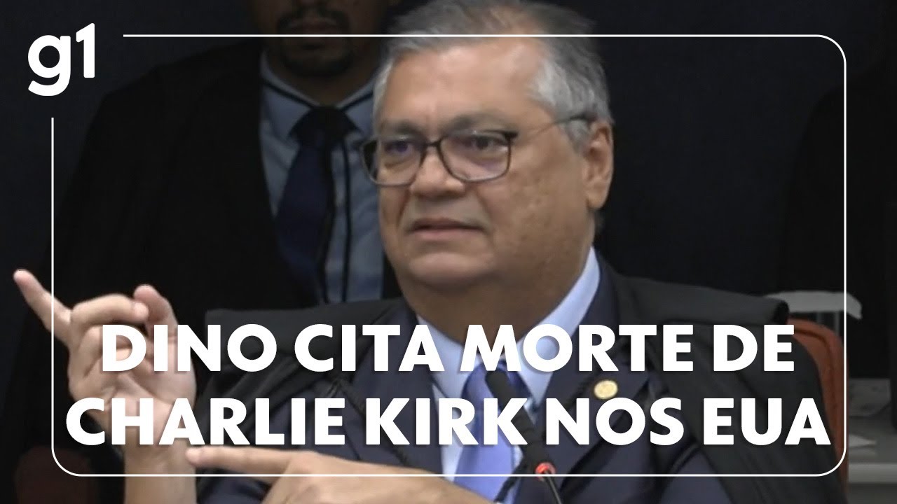 Flávio Dino menciona morte de Charlie Kirk nos EUA Foi concedido perdão e não há paz