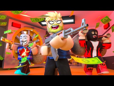 The BIGGEST BANK HEIST in Roblox's history!