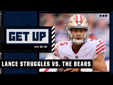 Discussing Trey Lance's struggles vs. the Bears in Week 1 | Get Up video clip