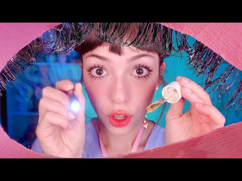 [ASMR] A LIMPEZA DE OLHOS MAIS COMPLETA DE TODAS 👁️🧼