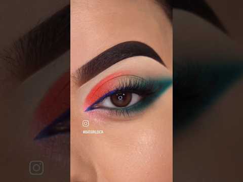 Perfect Step by Step Eye makeup tutorial for beginners,#shortfeeds #short #woc