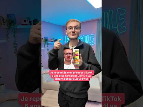Je reproduis mon premier Tiktok 6 ans plus tard
