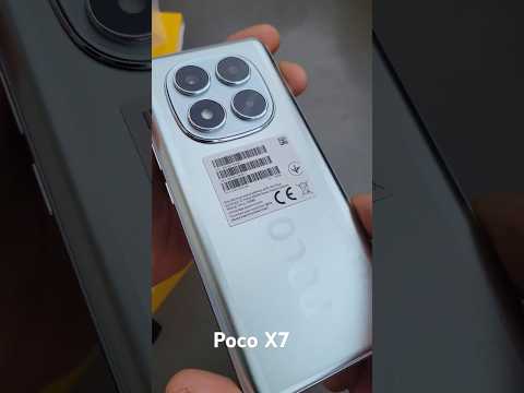 Poco X7 Unboxing