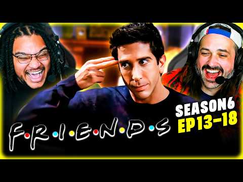 FRIENDS SEASON 6 Episodes 13–18 REACTION – ROSS HAS ACHIEVED TOTAL UNAGI! –FIRST TIME WATCH – REVIEW