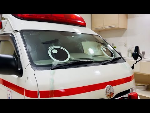 【たまねぎで涙？😭】救急車のピポがハンバーグを作るよ！ 他 踏切かんかん達とAIを使ってみよう 【学べる踏切アニメ】