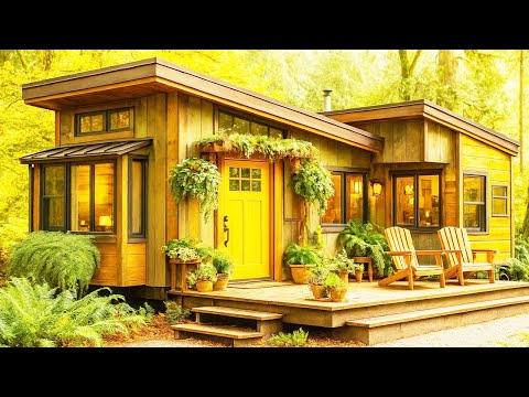 Absolutely Gorgeous little house built of wood for a cozy living space that everyone loves