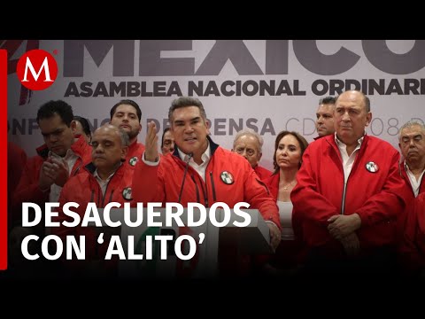 Exdirigentes del PRI se pronuncian en contra de 'Alito' Moreno