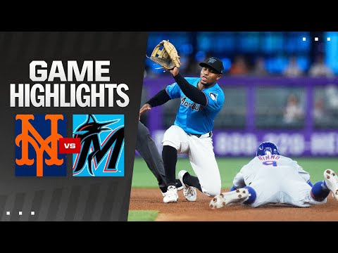 Mets vs. Marlins Game Highlights (7/21/24) | MLB Highlights