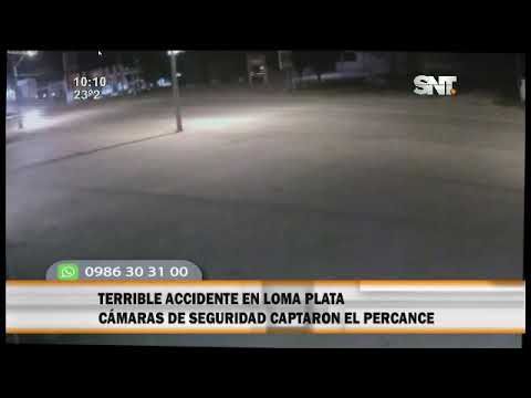 Terrible accidente de tránsito en Loma Plata