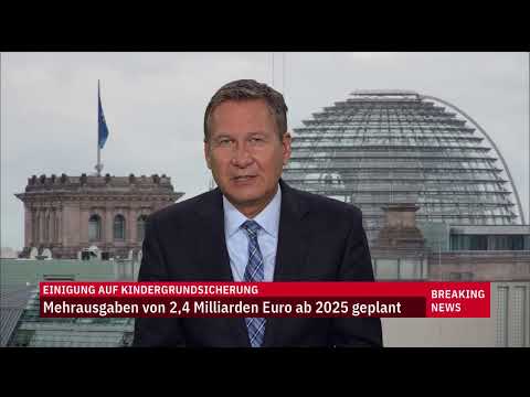 LIVE: Pressekonferenz zur Kindergrundsicherung
