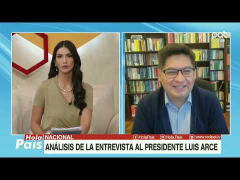 Análisis de la entrevista al presidente Luis Arce.