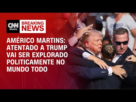 ​Américo Martins: Atentado a Trump vai ser explorado politicamente no mundo todo | CNN NEWSROOM