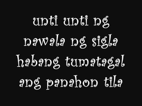 sa gitna ng ulan w/ lyrics by crown prince.wmv