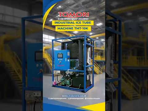DELIVERY TOMORI INDUSTRIAL ICE TUBE MACHINE 1 TON TMT-10K UNTUK AMRIH VITA ANGGRAINI - SEMARANG