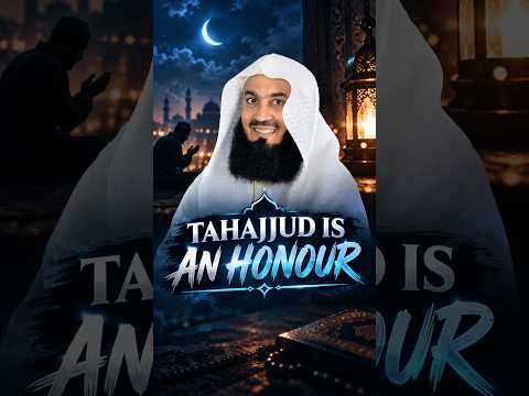 Tahajjud is an Honour #muftimenk #motivation #prayer #faith #respect #allah #solution